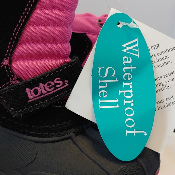 TOTES Toddler Girl JoJo Waterproof Boots - Picture 3 of 10